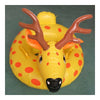 Sika Deer Cartoon Animal Children Inflatable Water Taxis Toy Swim Ring