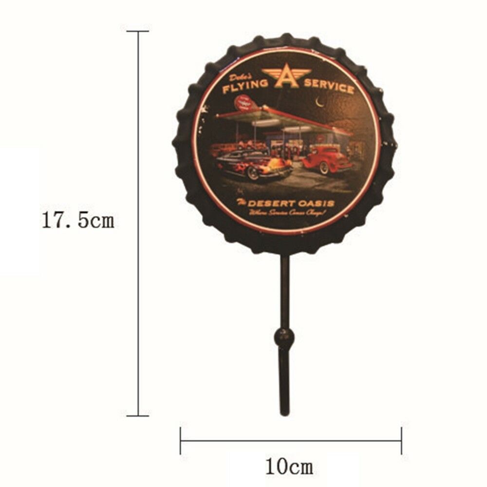 Vintage Creative Beer Cap Bar Clothes Hat Hook    YY51098