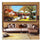 The new round diamond diamond embroidery living room lodge 5D diamond painting