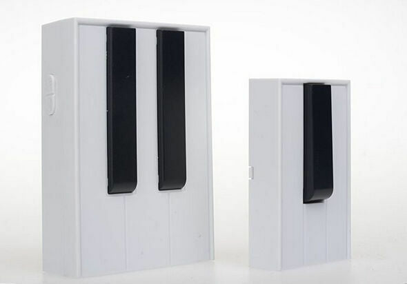 Piano Key Design Wireless Doorbell Kit Effectiveness range 100M