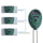 3 IN 1 Hydrometer Soil Survey Instrument Moisture  Soil PH Sunlight Intensity