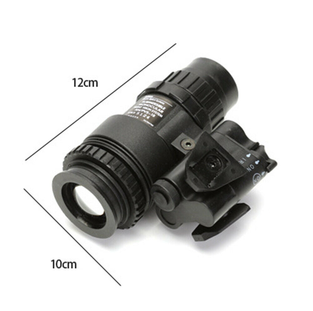 Tactical AN/PVS-18 Dummy Night Vision Monocular for Helmet Black