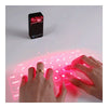 Wireless Bluetooth Laser Virtual Keyboard   Black