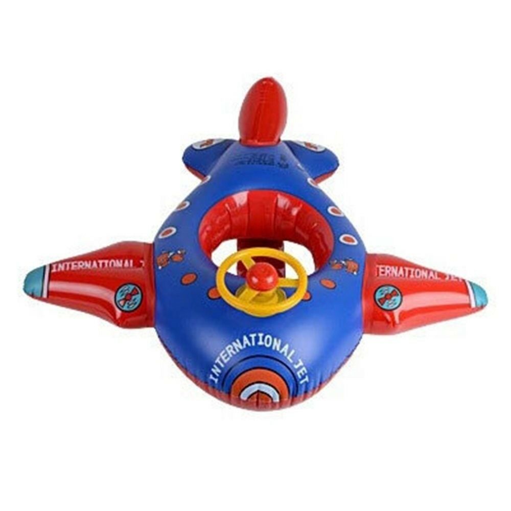 Plane Aircraft Aeroplane Water Wing Swim Ring Children