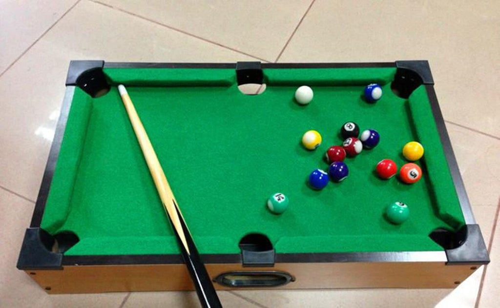 Popular pool bar drinking fun toy Doujiu party mini billiards table props Wine