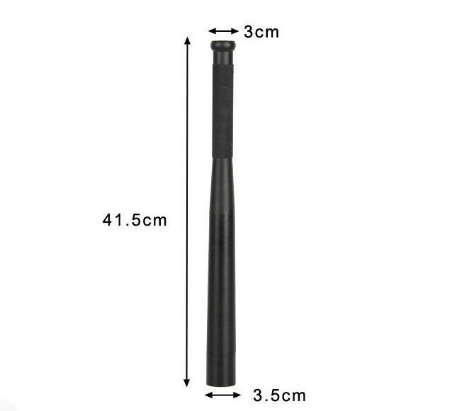 Waterproof Baseball Bat Security Torch 10W 41cm Emergency Security
