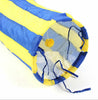 130CM Foldable Cat Pet Tunnel Two holes Play Crinkle Sound Kitten Tube Toy