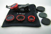 LIEQI LQ008 super wide-angle fisheye macro CPL filter Four phone camera Red