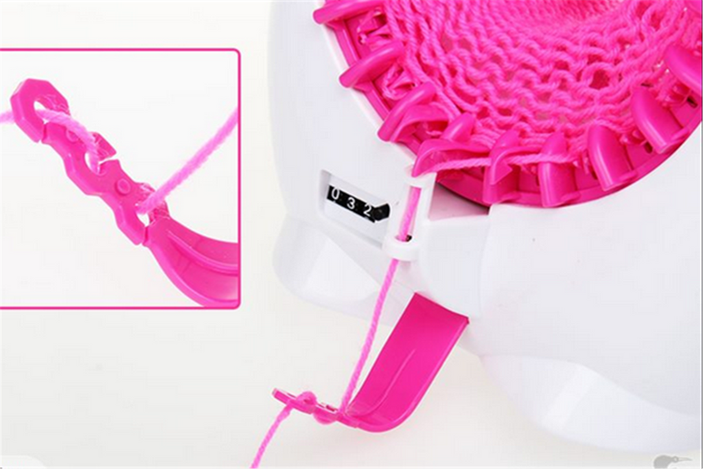 Kids Knitting Machine Toy DIY Craft Educational