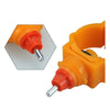 100pcs Chicken Nipple Waterer Drinker Automatic Spring Clip Type