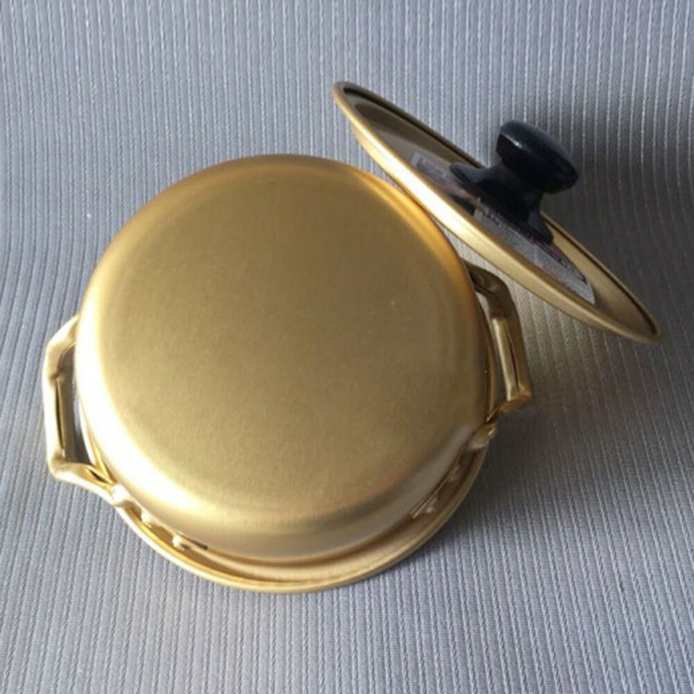 Stretched Noodles Instant Noodles Thick Pot Yellow Aluminum Pot 14cm