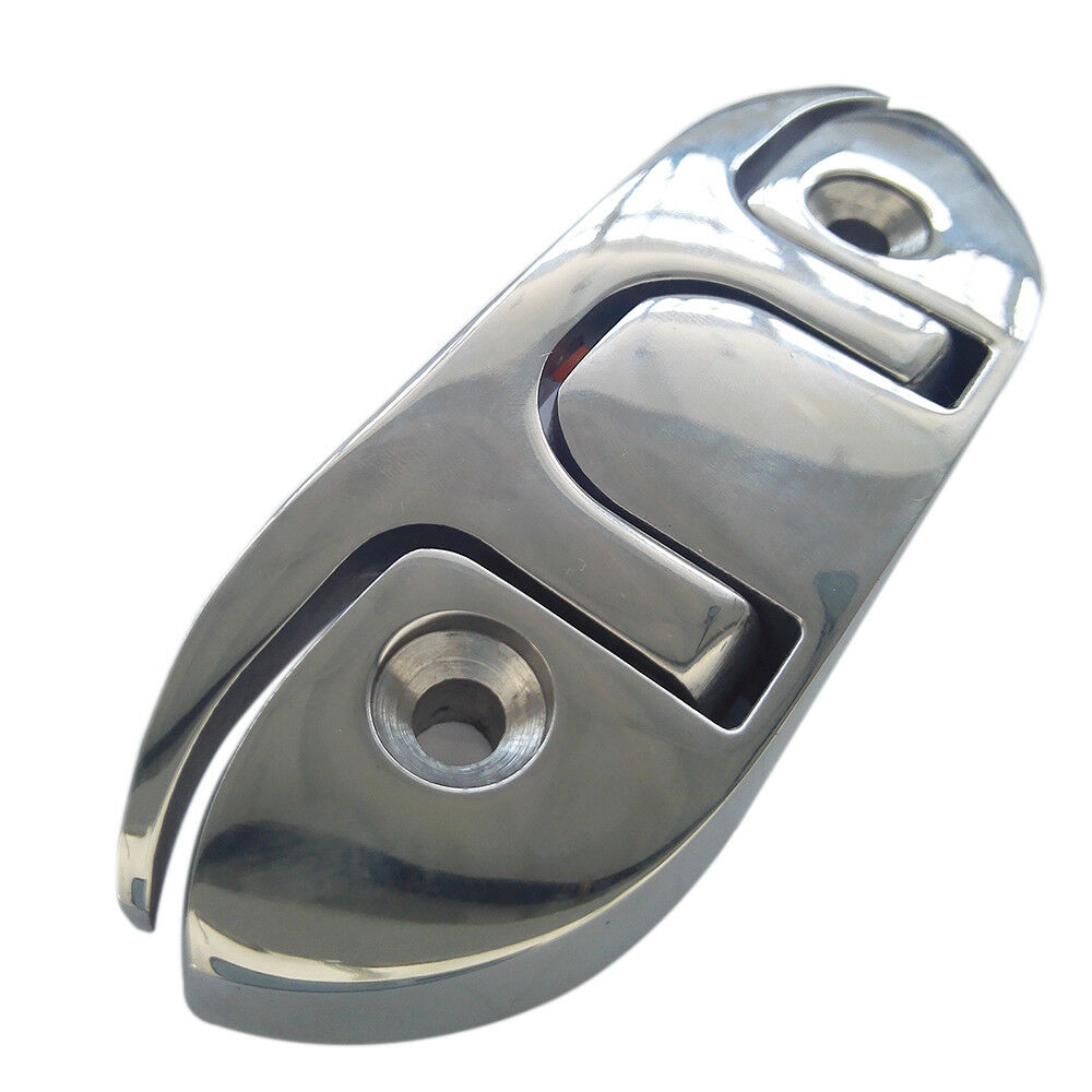 316 Stainless Steel Marine boat Hatch Flush Mounted Lift handle Door Lock Bolt