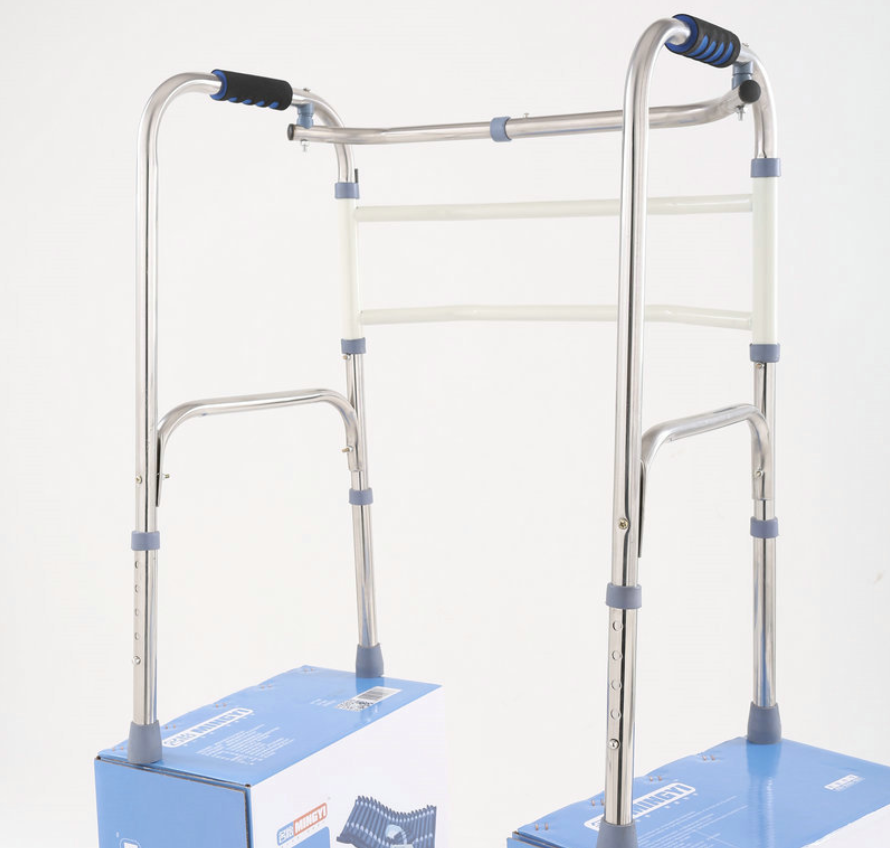 Adjustable Walking Frame Mobility Walker - Folding