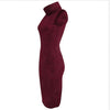 New Hot Women Fashion Sexy Hooded Bodycon Wrap Warm Prom Club Party Dress grey M