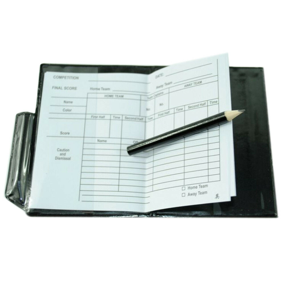 PU Wallet Football Soccer Referee Red Yellow Card