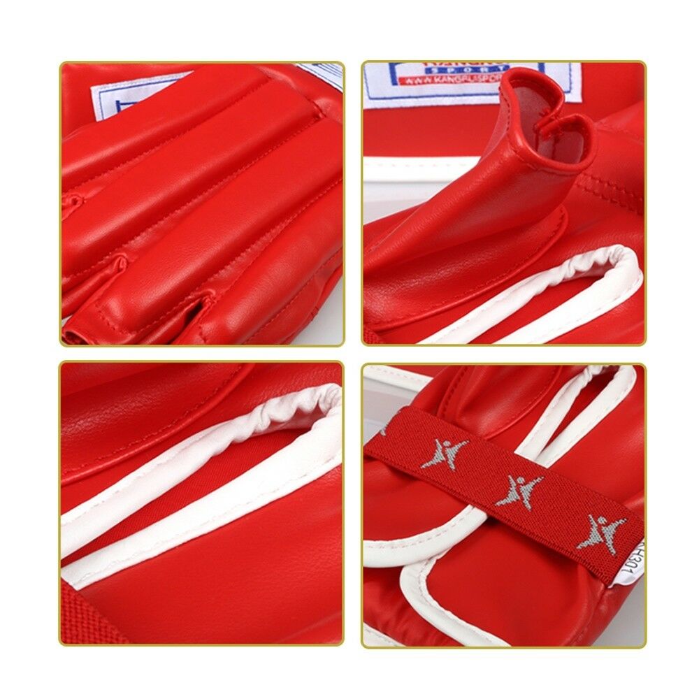 Free Combat Gloves Boxing Training Tournament Red