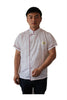 Kitchen Cooker Working Uniform Chef Waiter Waitress Coat Jacket Short Sleeve