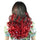 60cm Blunt  Gradient  Wavy Curled Hair Cap Cosplay Wig