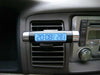LCD Display Thermometer Car Electronic Clock Type Of Air Outlet Clamp Electronic