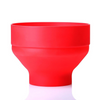 Silicone Microwave Popcorn Popper Maker Collapsible Container Home Kitchen