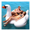 Flaming Super Big Swan Water Inflatable Floating Mat Row Swim Ring