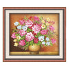 5D Round full diamond DIY painting 4464 flowers