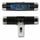 2 In 1 LCD Display Thermometer Car Electronic Clock Type Of Air Outlet Clamp
