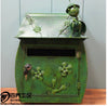 European Classical Villa Mailbox Countryside Hanging Mailbox Iron Painted