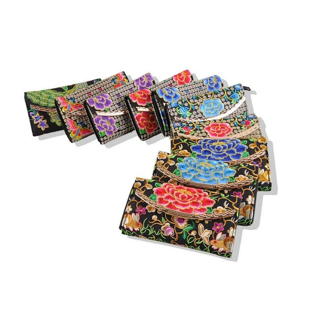 Yunnan National Style Embroidery Woman's Evening Banquet Bag Handbag Chinese Sty