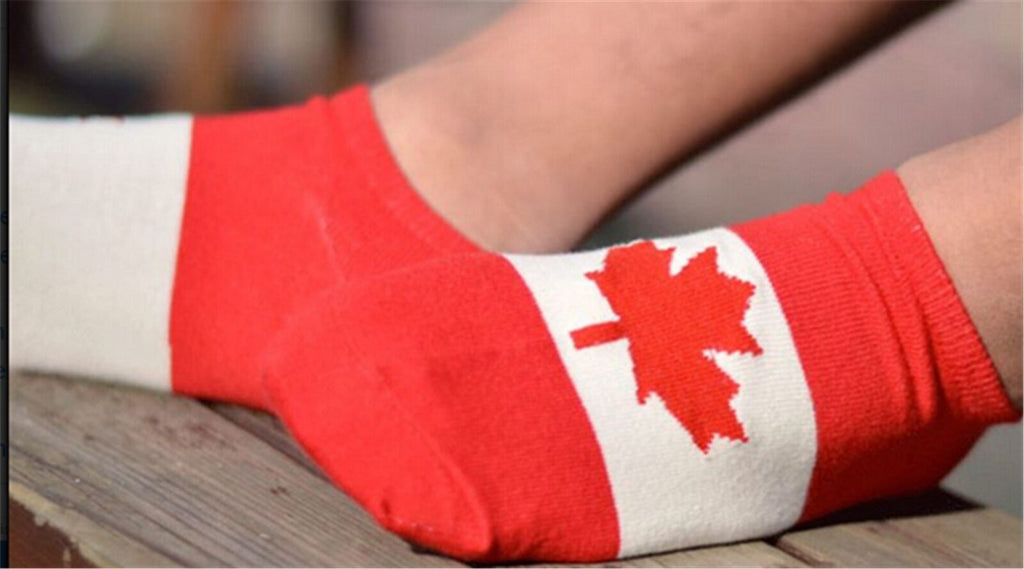 Socks Men's Male 7 pairs of FIags Ankle Socks