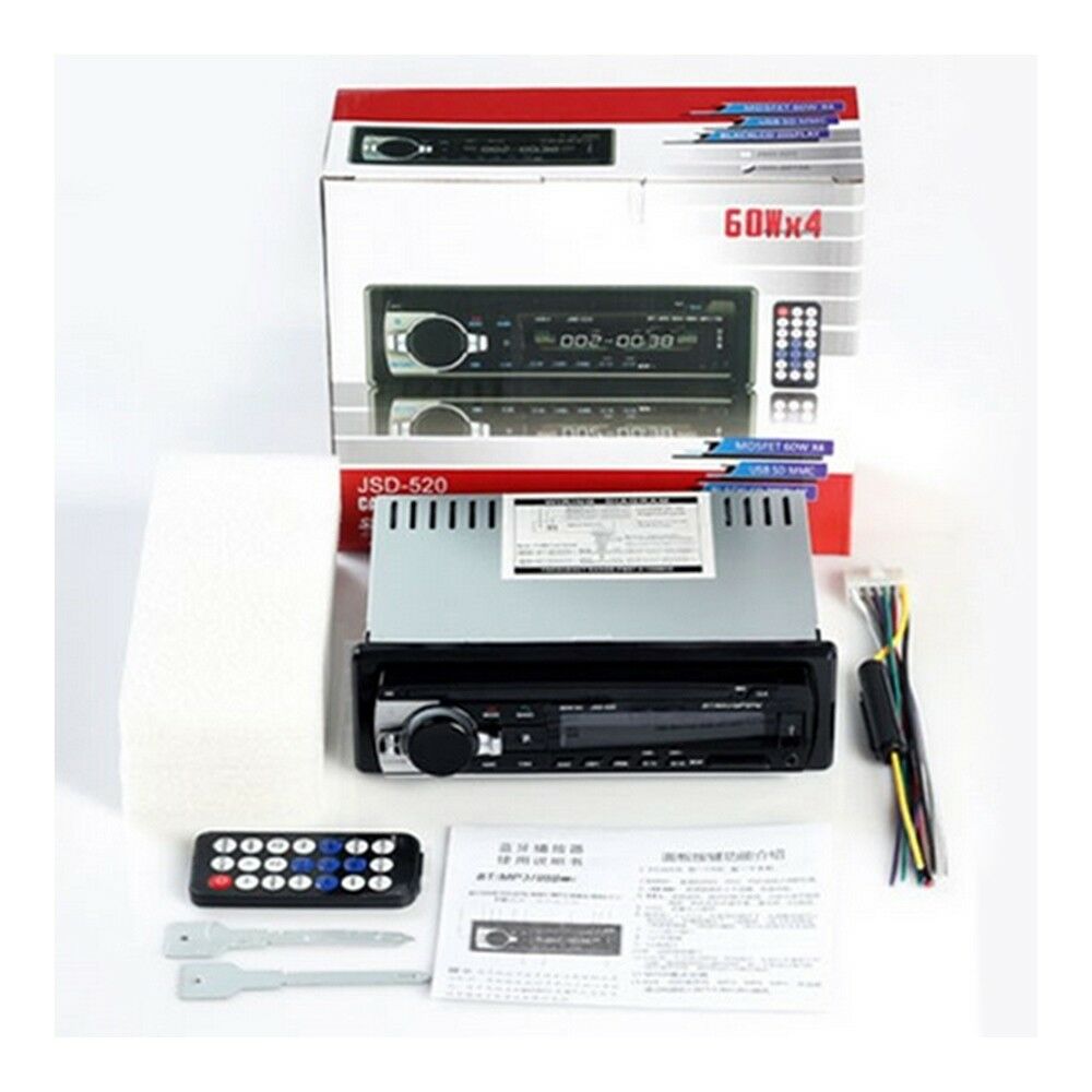 JSD-520 Car Bluetooth MP3 Player with USB Radio DVD CD