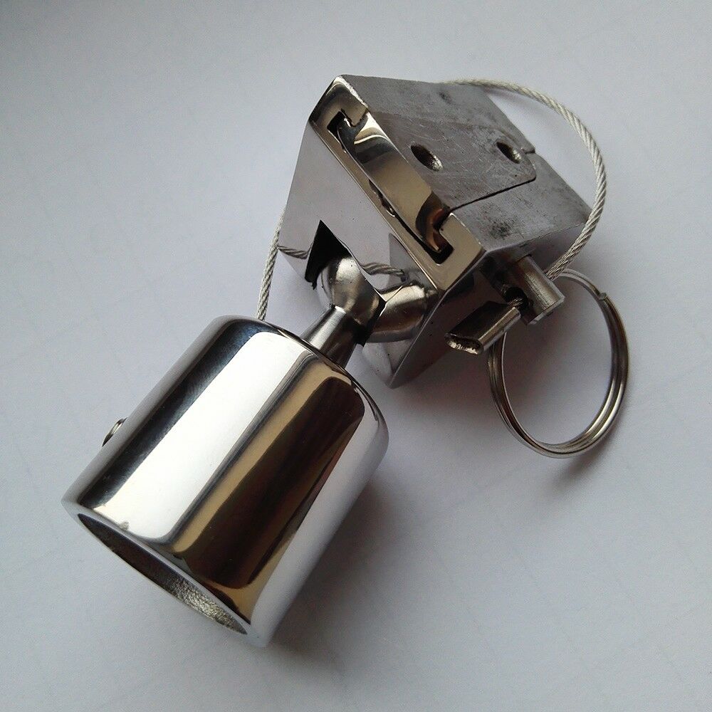 Rotatable Top Cap with Bracket Marine Hardware 25mm Stainless Steel