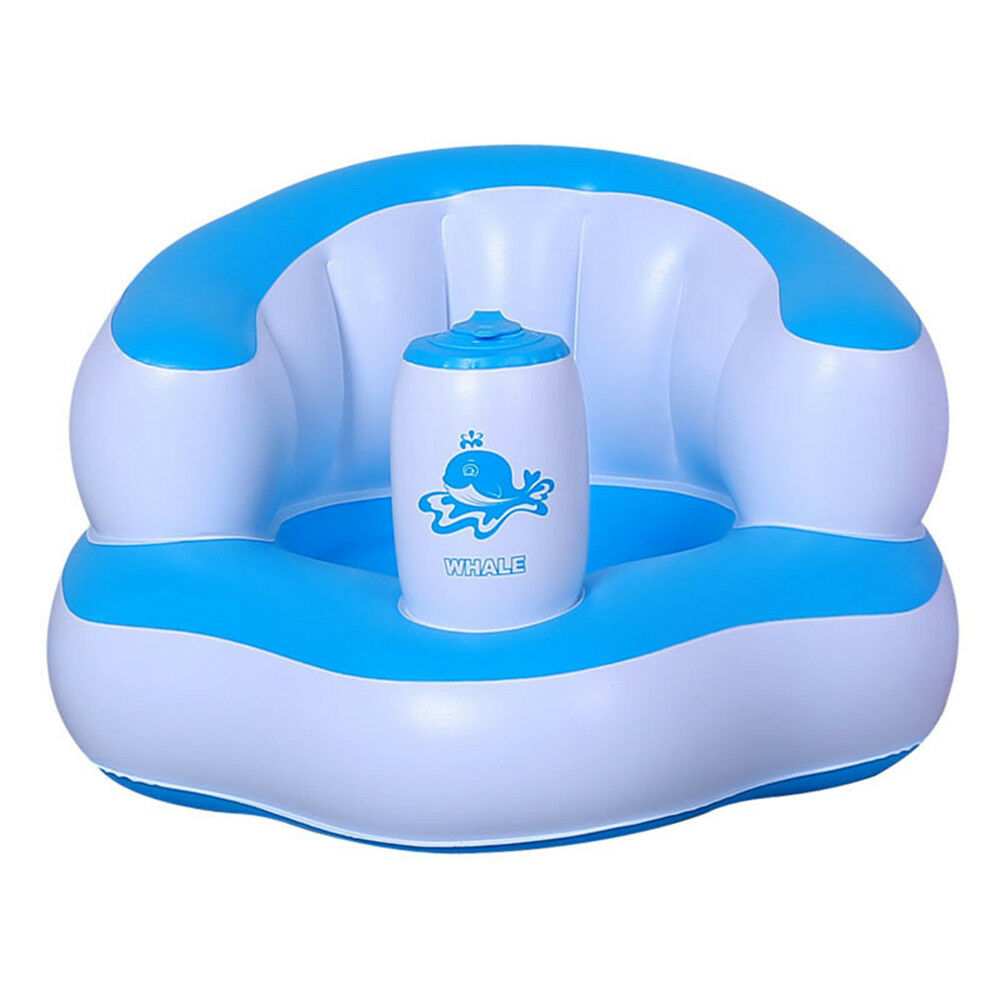 Inflatable Bath Stool Sofa Chair Children Baby