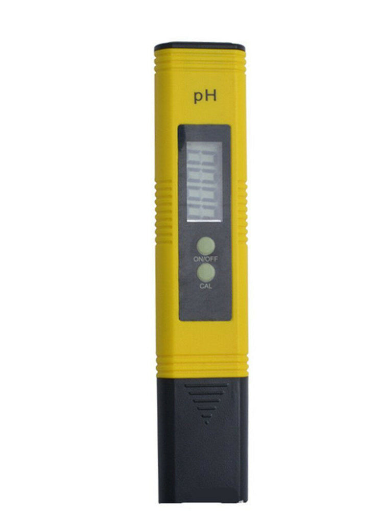 Medidor de PH Digital Peachimetro Phmetro Portatil Amarillo