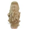 70cm Long Blonde Golden Yellow Wavy Wig Hair Pack Cap