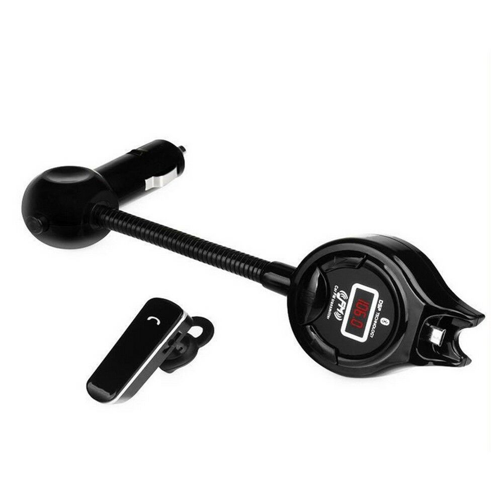 Bluetooth Car MP3 FM Transmitter Dual USB