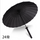 Japanese Samurai katana warrior Man Sword Handle Umbrella Black
