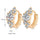 Earrings 18K Gold Galvsanized