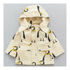 Infant Baby Boy Girl Cartoon Zipper Coat apricot 66cm