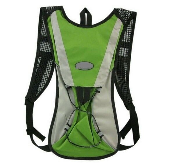 2 LITRE HYDRATION PACK/BACKPACK BAG RUNNING/CYCLING WITH WATER BLADDER & STRAW