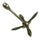 316 Galvanised Steel Boat Fishing Net Beach Anchors Grapnel Folding 1.5KG