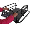 two wheel foldable bicycle bike trailer luggage barrow baggage car cargo trailer