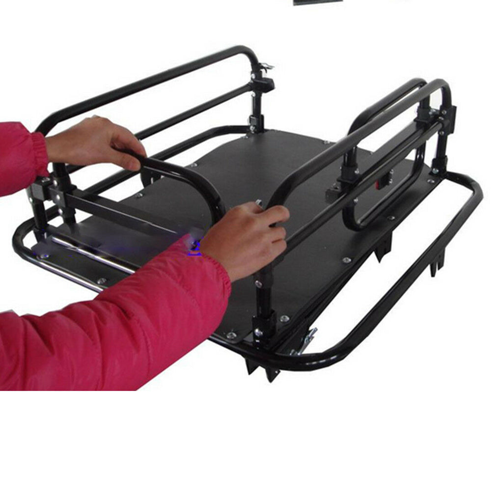 two wheel foldable bicycle bike trailer luggage barrow baggage car cargo trailer