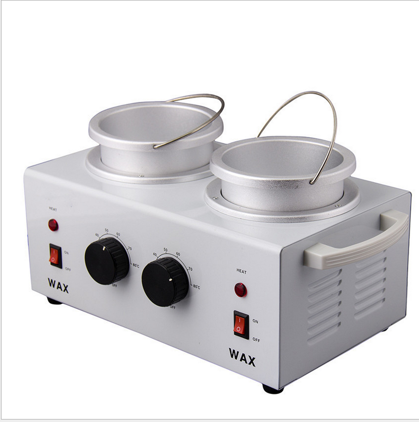 Double Electric Wax Heater Paraffin Warmer 500ml Each Pot
