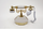 Vintage Antique Retro Caller ID Handset Desk Ceramic Telephone Handfree White