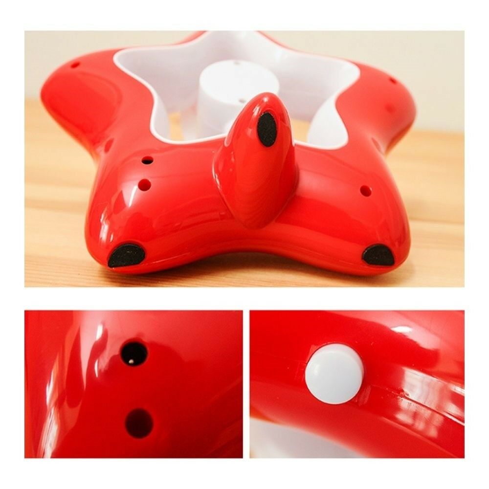 USB 600mA Rechargeable Silent Star Portable Cooling Fan   Pink