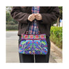 Yunnan National Style Embroidery Handbag Woman's Small Square Bag