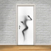 New 3D DIY PVC Waterproof  Door Wall Mural Sticker Shadow qd012