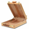 Hardwood Portable Case Box Easel Painting  Multifunctional Painting Suitcase