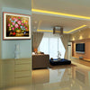 5D Round full diamond DIY painting 4464 flowers